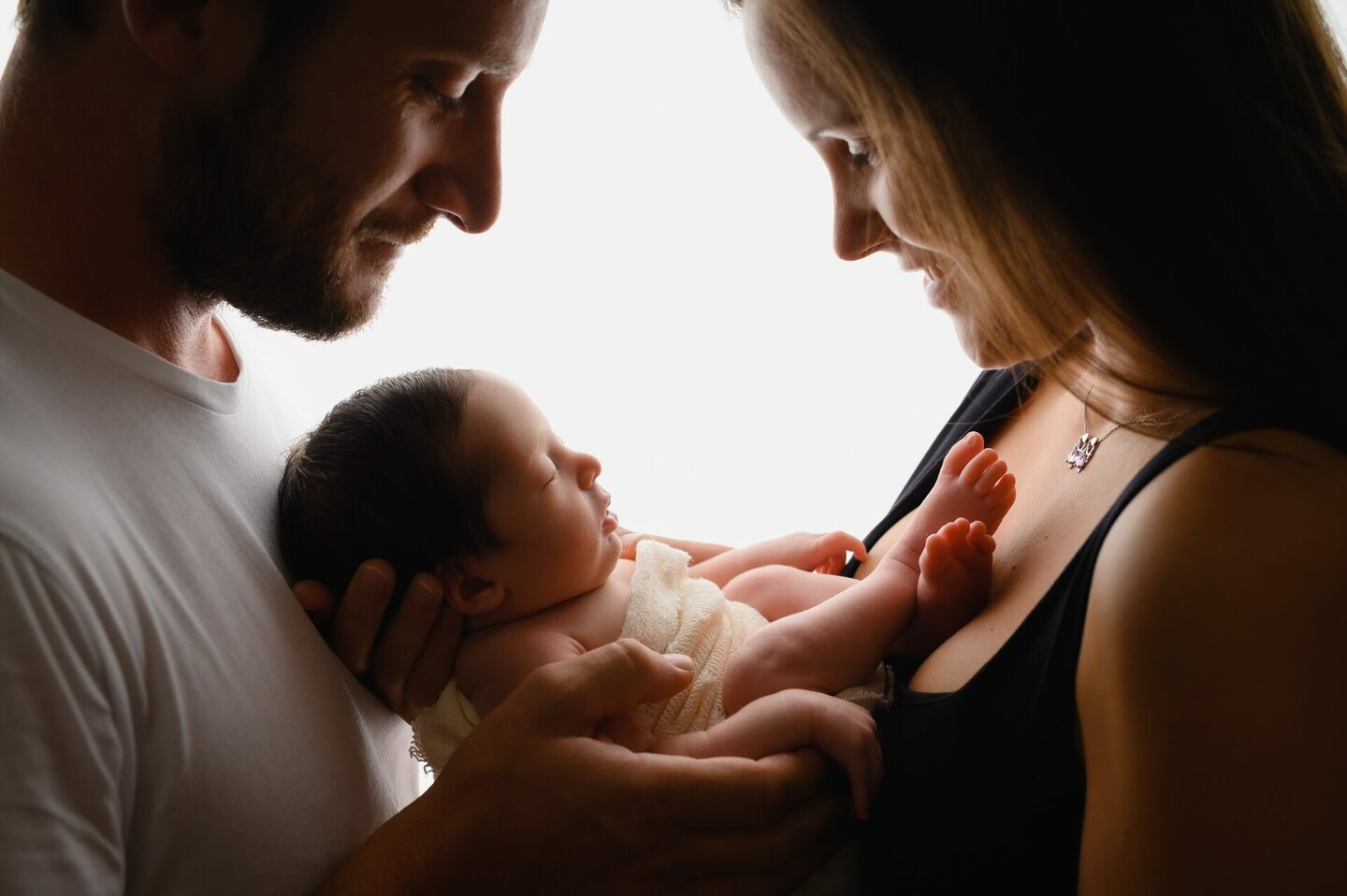 Recém-nascido, a primeira sessão, o primeiro desafio