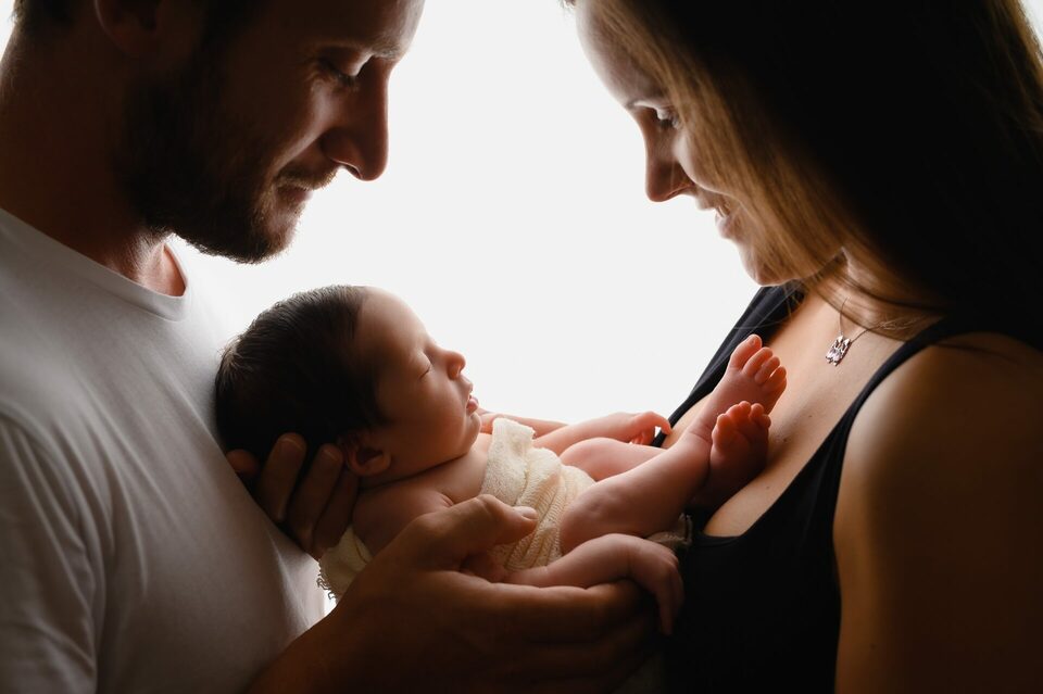 Recém-nascido, a primeira sessão, o primeiro desafio