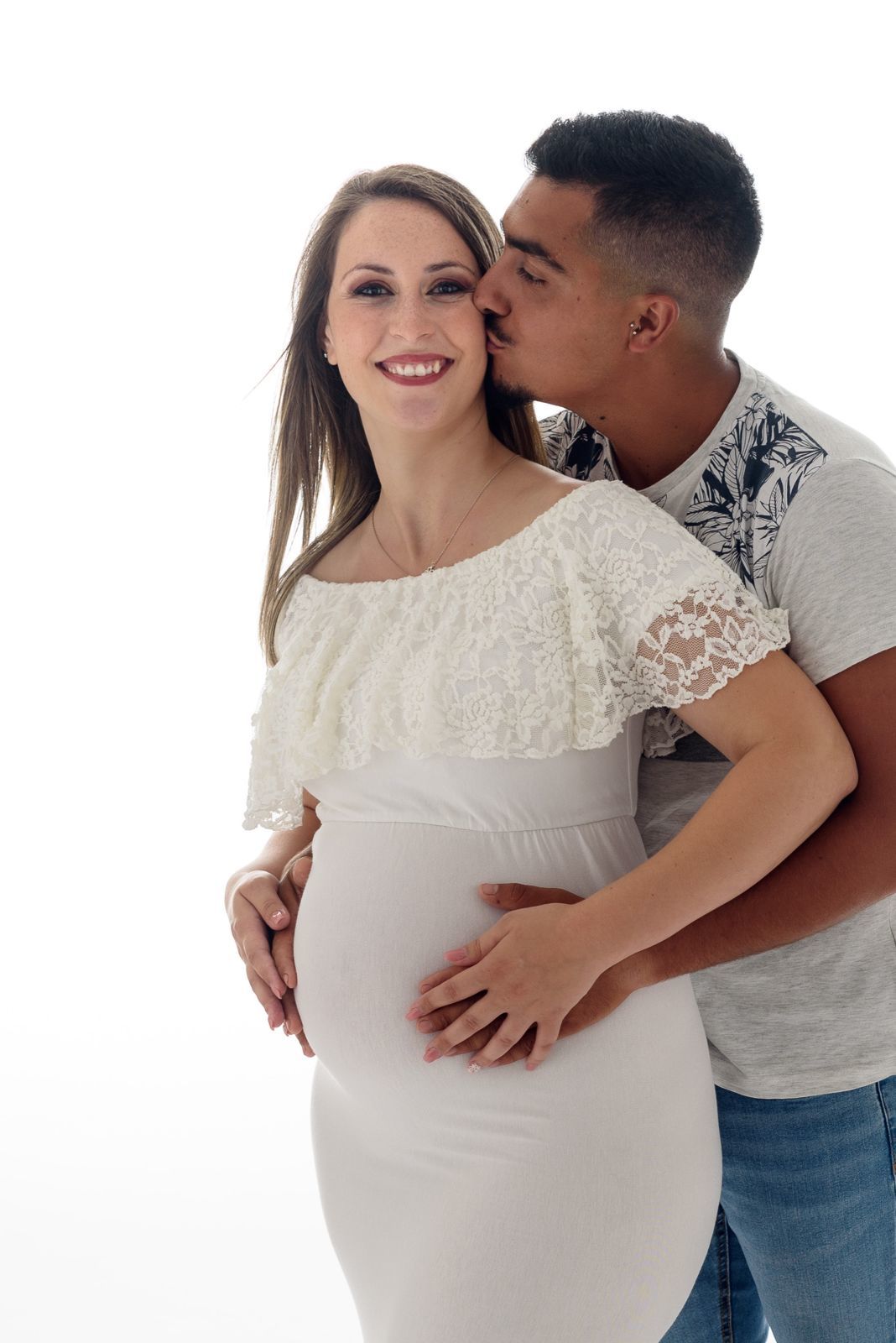 Foto Encanto de amar, o momento de sentir, tocar antes do encontro olhos nos olhos - Imagem 23